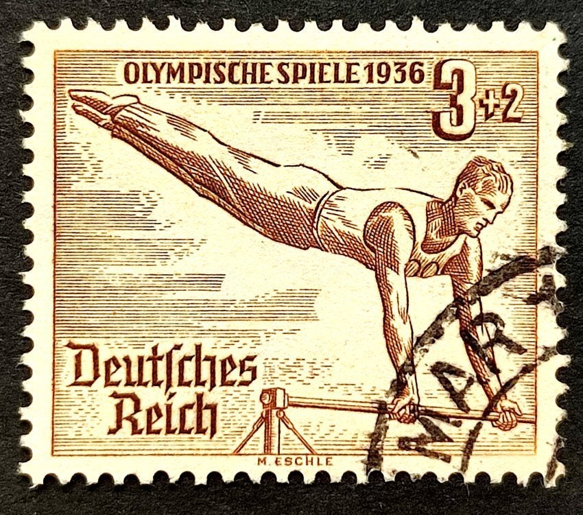 Deutsches Reich: Olympische Spiele 1936, Ophalen of Verzenden, Overige periodes, Gestempeld