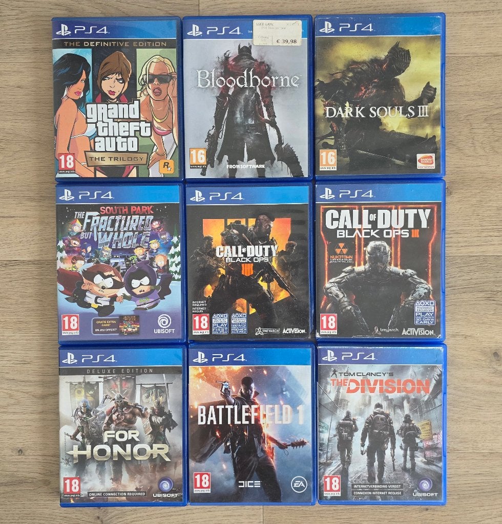 Jeux PS4 en très bon état PlayStation 4, Consoles de jeu & Jeux vidéo, Enlèvement ou Envoi, Comme neuf