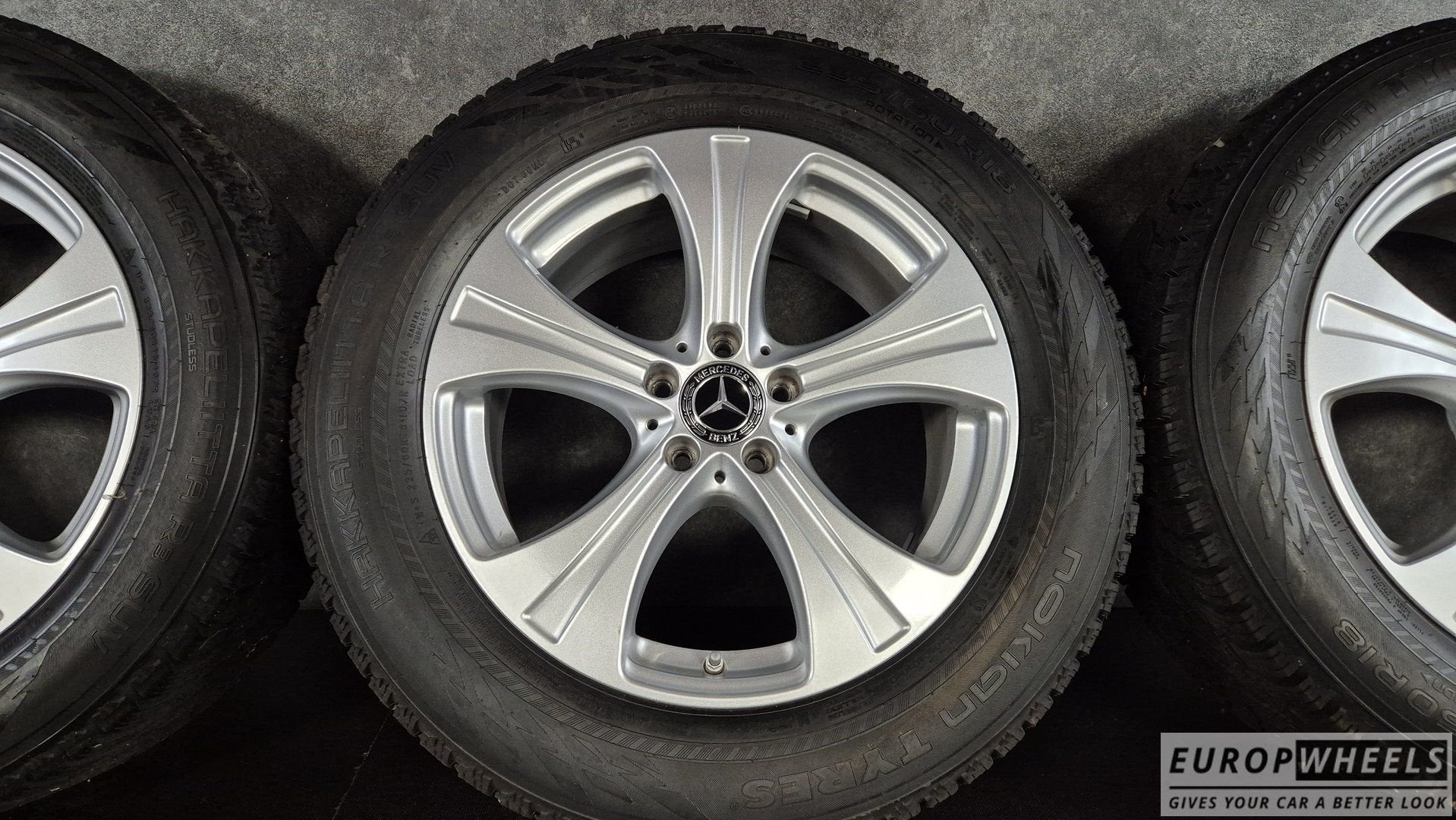 DEMO 18 inch Mercedes velgen GLC W253 X253 C253 winterbanden, Pneus et Jantes, Pneus hiver, Véhicule de tourisme, -