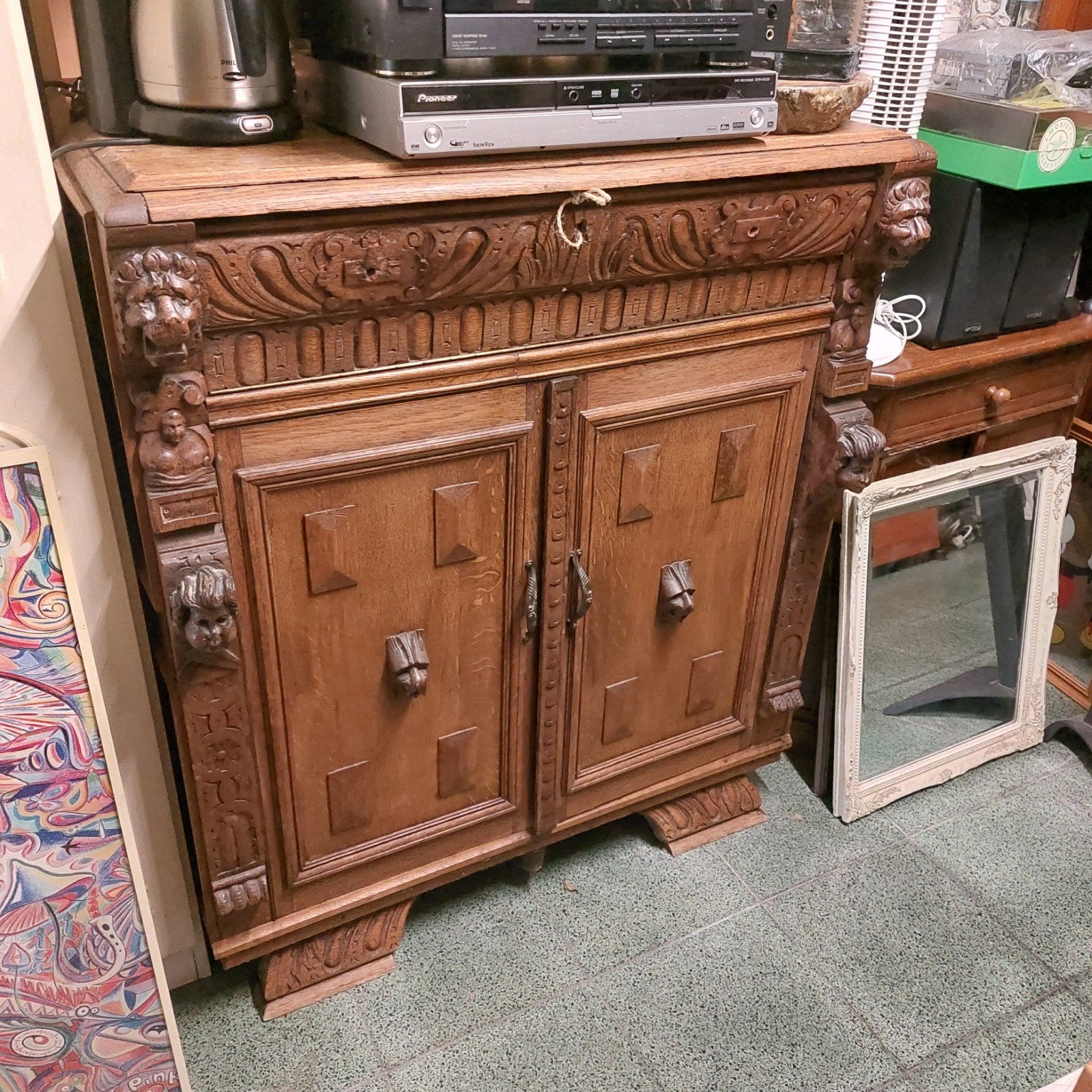 Oude kast, Antiek en Kunst, Ophalen