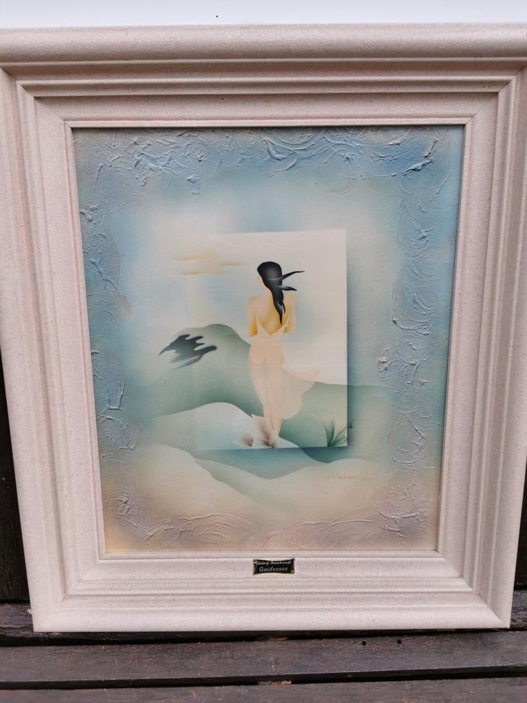 Getekend schilderij, Antiek en Kunst, Kunst | Schilderijen | Klassiek, Ophalen
