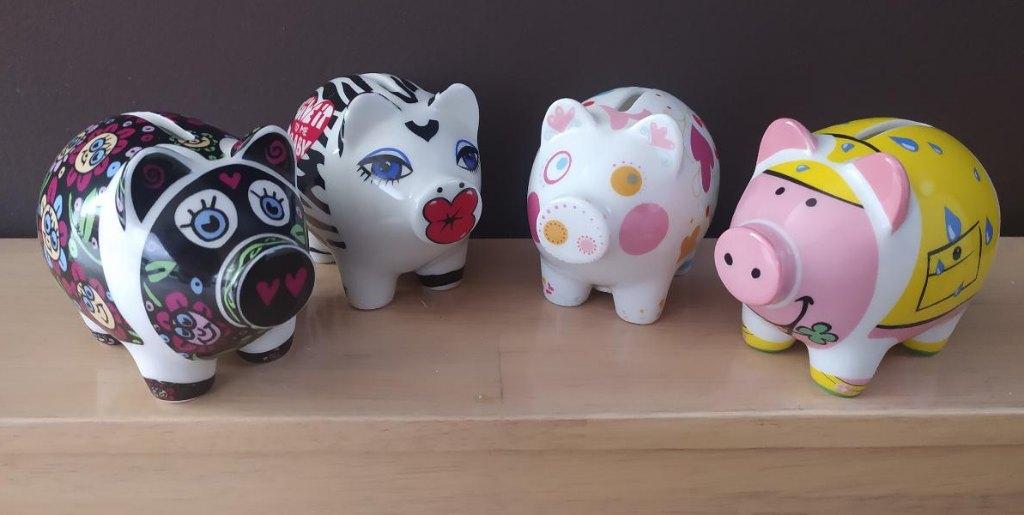 Ritzenhoff Mini Piggy Bank (mini spaarpotten ) porselein, Enlèvement ou Envoi