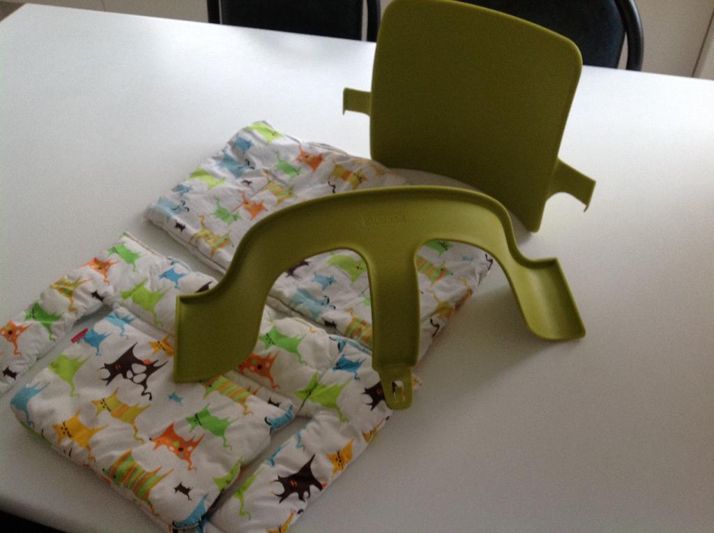 babyset groen voor Tripp Trapp Stokke  met kussentjes, Kinderen en Baby's, Ophalen of Verzenden