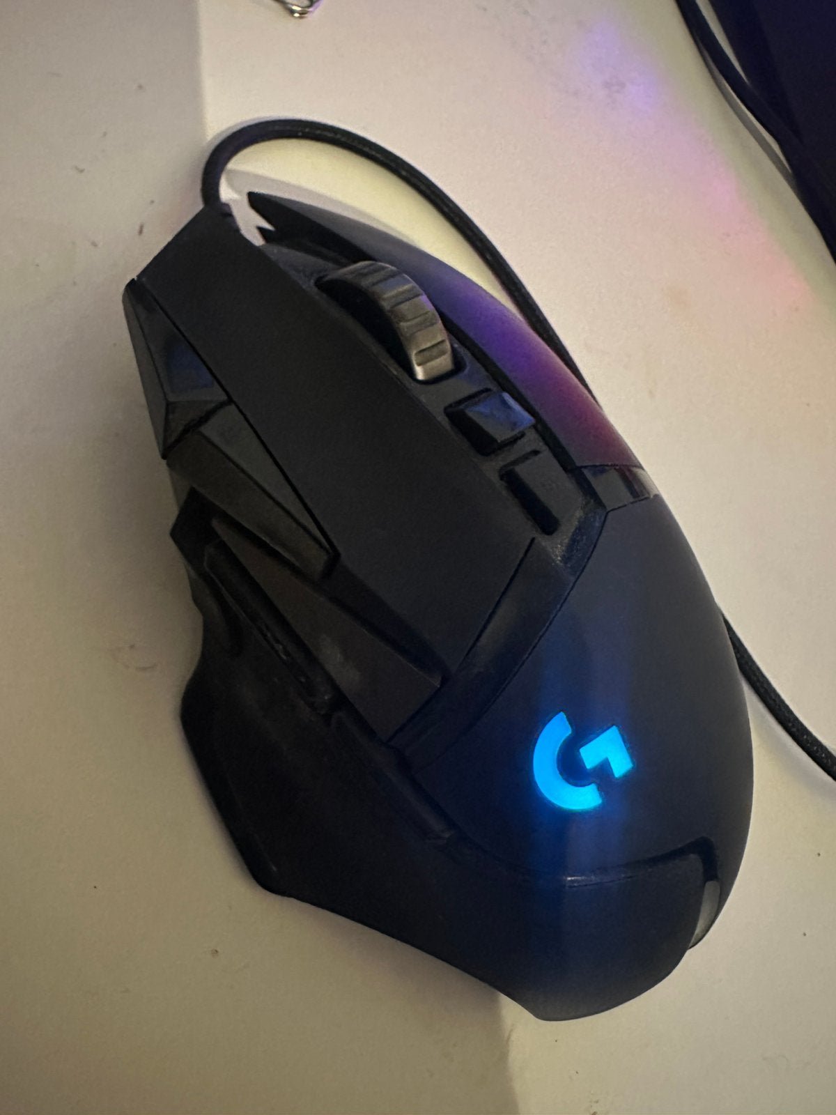 Logitech 502 HERO-muis, Computers en Software, Ophalen, Rechtshandig, Muis, Gaming muis