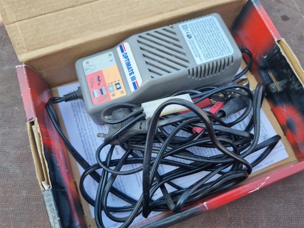 batterijlader optima, Ophalen of Verzenden, Gebruikt