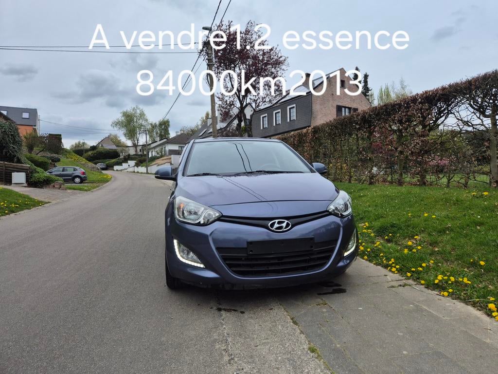 Hyundai i20 1.2 essence 84000km prête à immatriculé, Autos, Achat, Particulier, Essence, I20