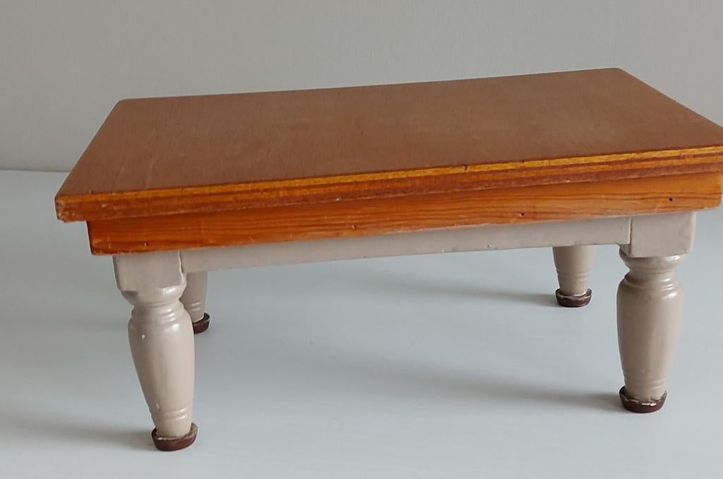 antiek voetbankje, Antiquités & Art, Antiquités | Accessoires de maison, Enlèvement ou Envoi