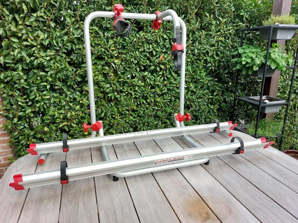 fietsenrek: Fiamma Carry-Bike garage plus, Caravanes & Camping, Camping-car Accessoires, Comme neuf, Enlèvement