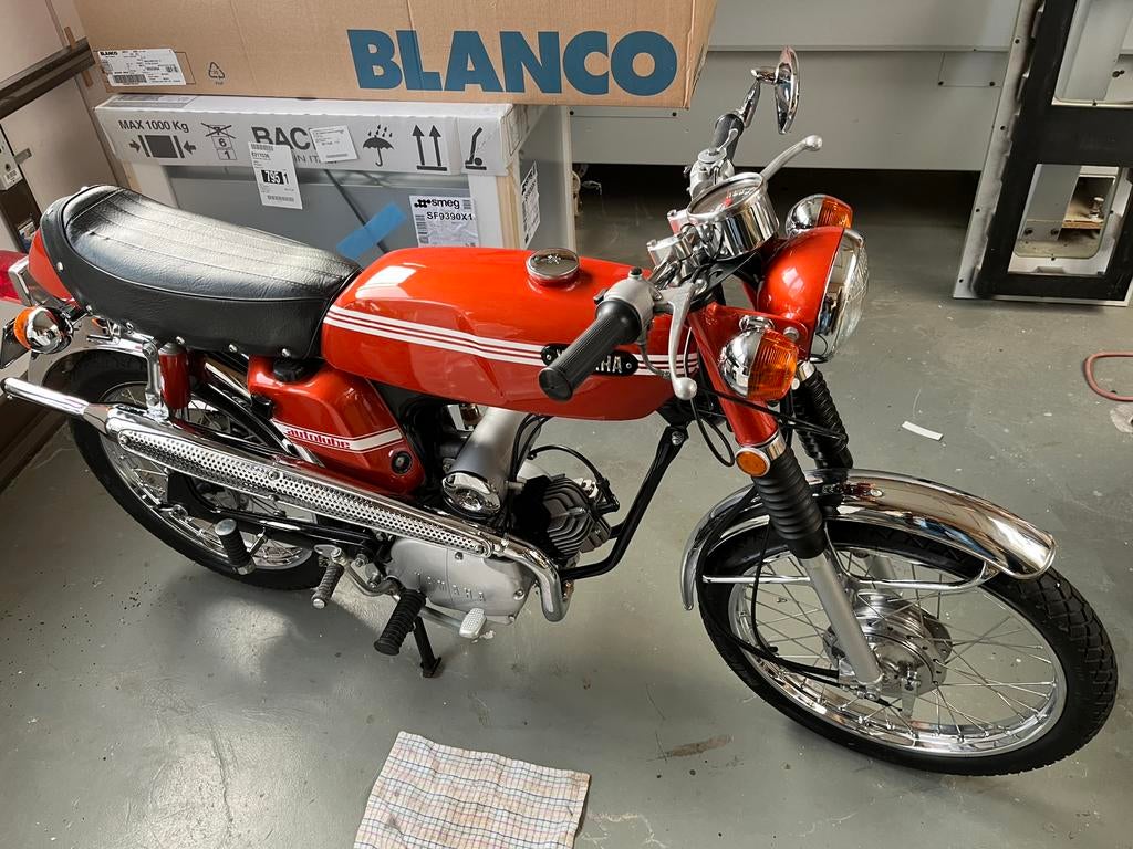 Brommets, Fietsen en Brommers, Ophalen, Yamaha, Klasse B (45 km/u), 50 cc