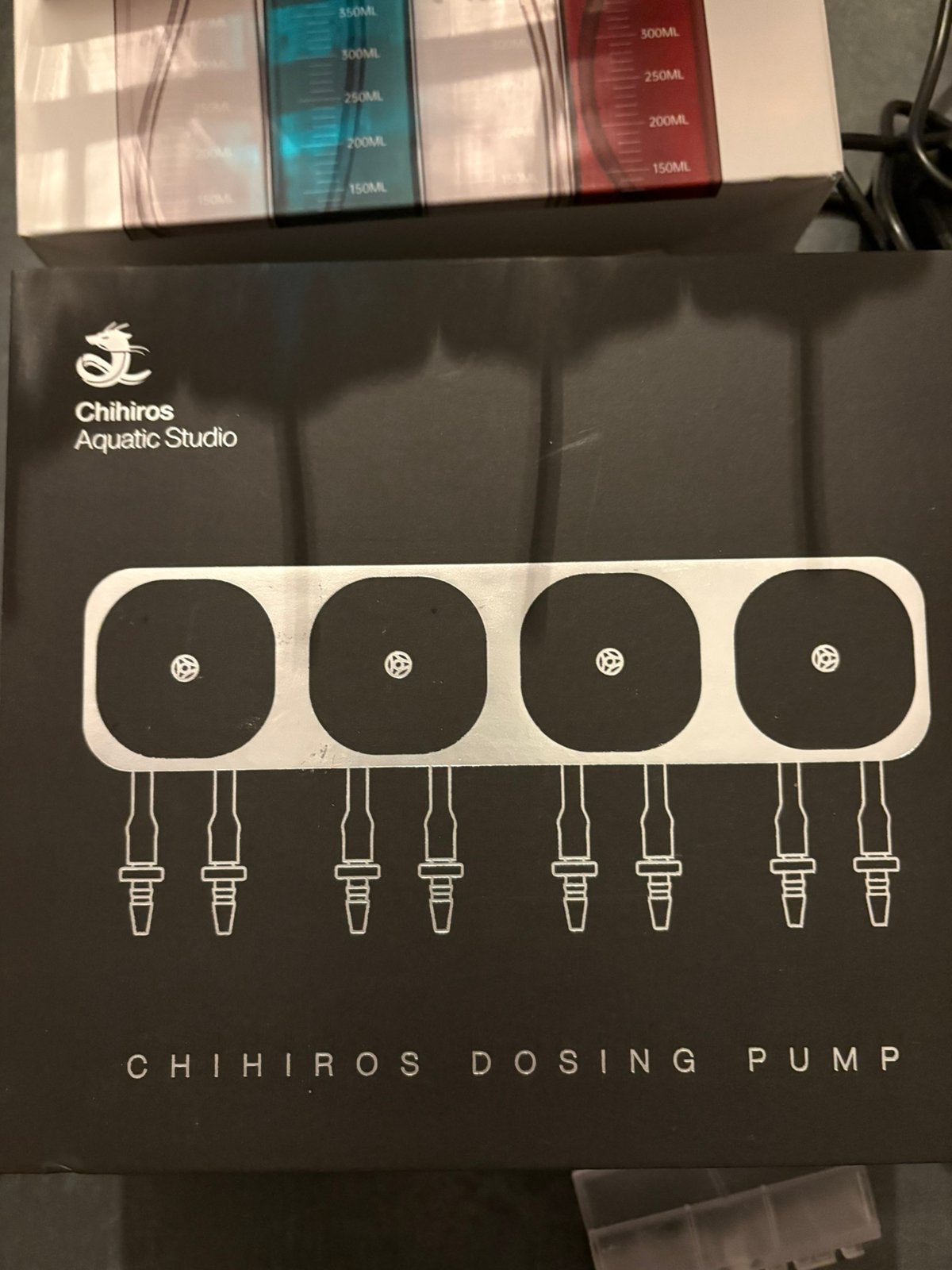 Chihiros – Pompe doseuse 4 canaux + kit complet, Dieren en Toebehoren, Ophalen, Gebruikt, Overige typen, Chihiros