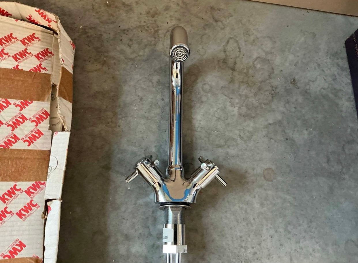 KWC TRISTAR Keukenkraan, Doe-het-zelf en Bouw, Sanitair, Ophalen of Verzenden, Nieuw, Chroom, Kraan