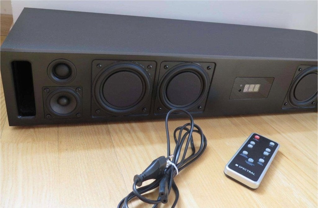 Spectral SCA-3 Soundbar Canton Bluetooth, TV, Hi-fi & Vidéo, Enlèvement ou Envoi, Bluetooth, Comme neuf