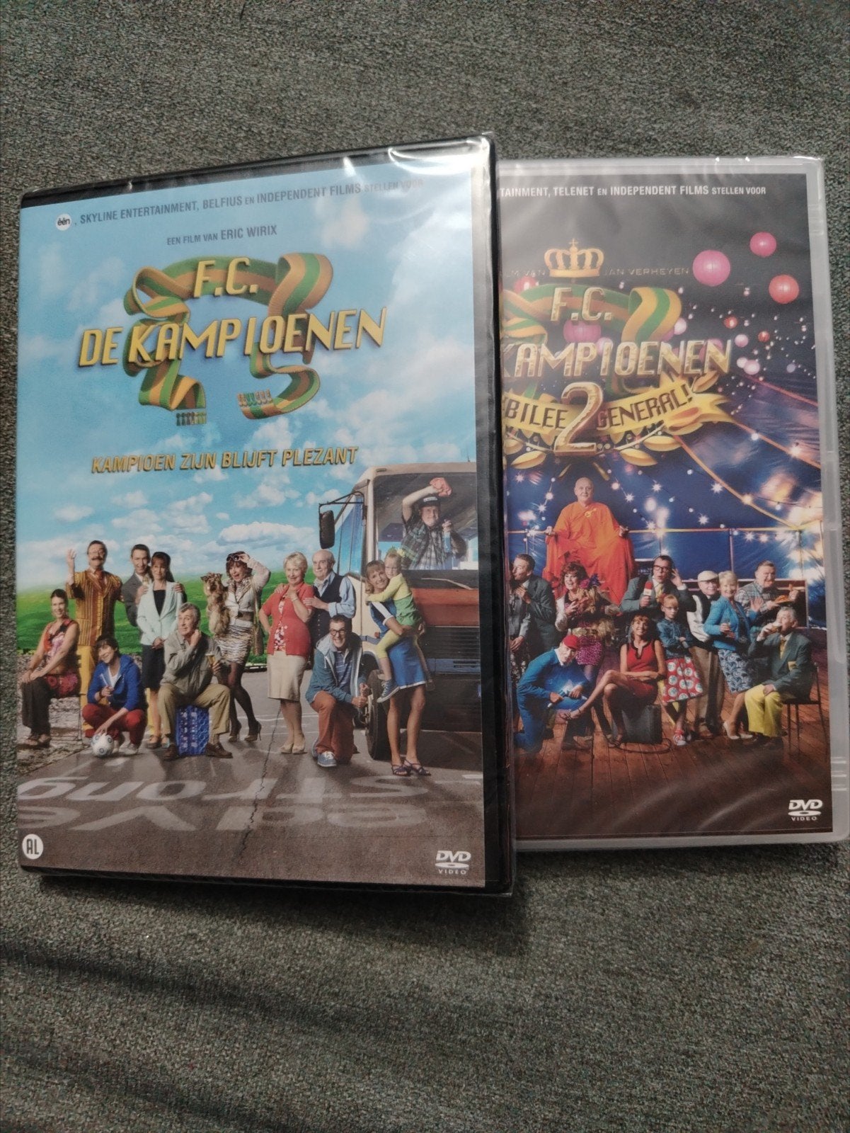 NIEUW!! FC DE KAMPIOENEN FILM 1 EN 2, Cd's en Dvd's, Ophalen, Film