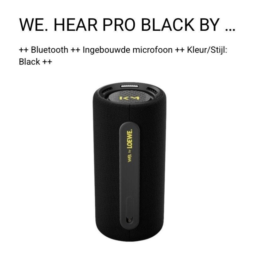 loewe we hear pro, Audio, Tv en Foto, Luidsprekerboxen, Ophalen of Verzenden, Nieuw, Overige typen, Overige merken