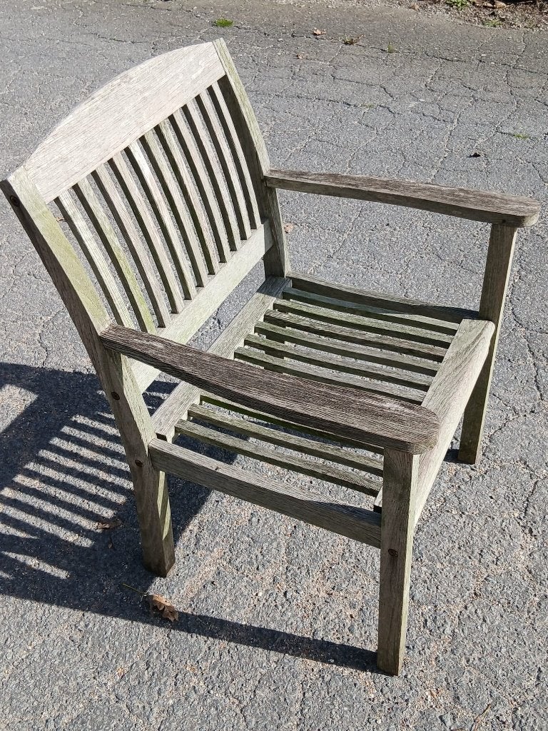 Tuinstoelen in teak in oerdegelijke staat  !, Enlèvement