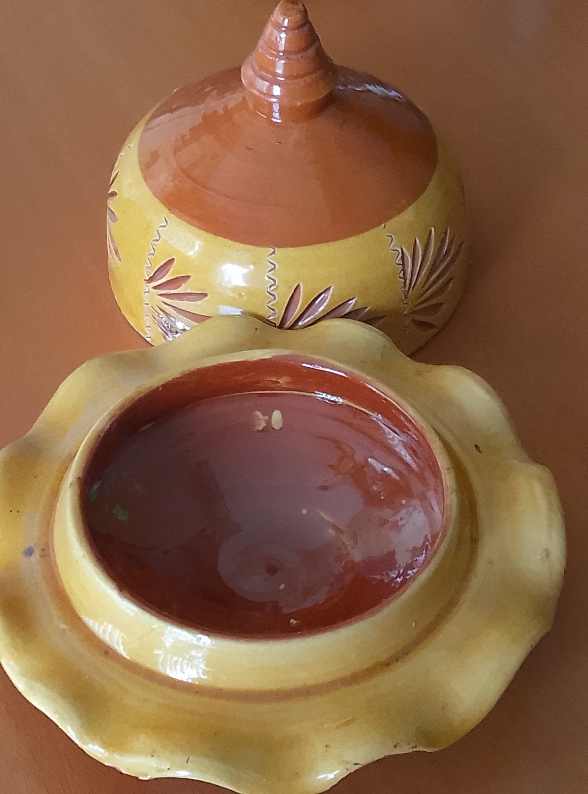 Zuiders aardewerk potje, Huis en Inrichting, Keuken | Servies, Ophalen, Aardewerk
