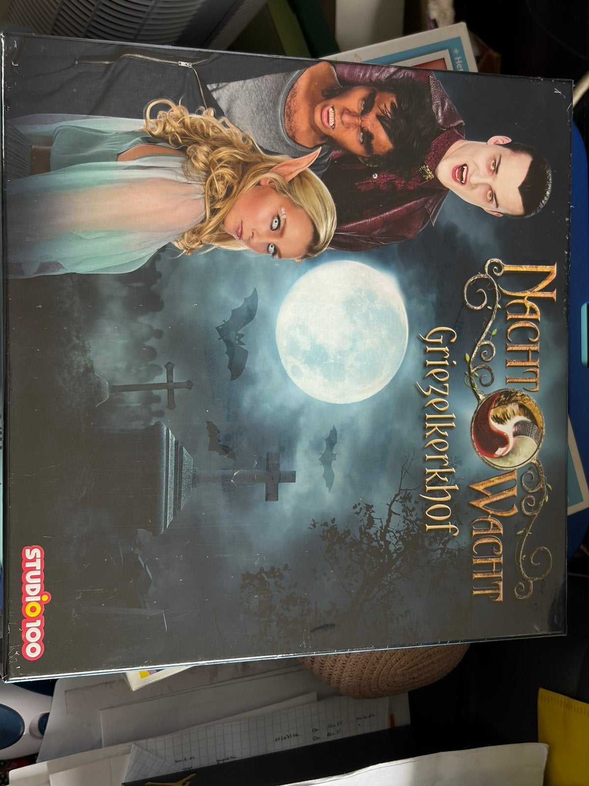 Gezelschapsspel de Nacht wacht griezelkerkhof, Trois ou quatre joueurs, Enlèvement, Neuf, Jeu de voyage