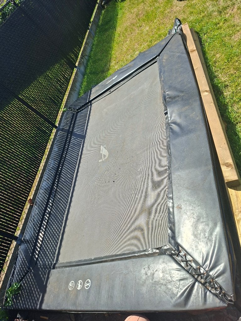 Akrobat Trampoline rechthoekig 335x244, Ophalen, Zo goed als nieuw