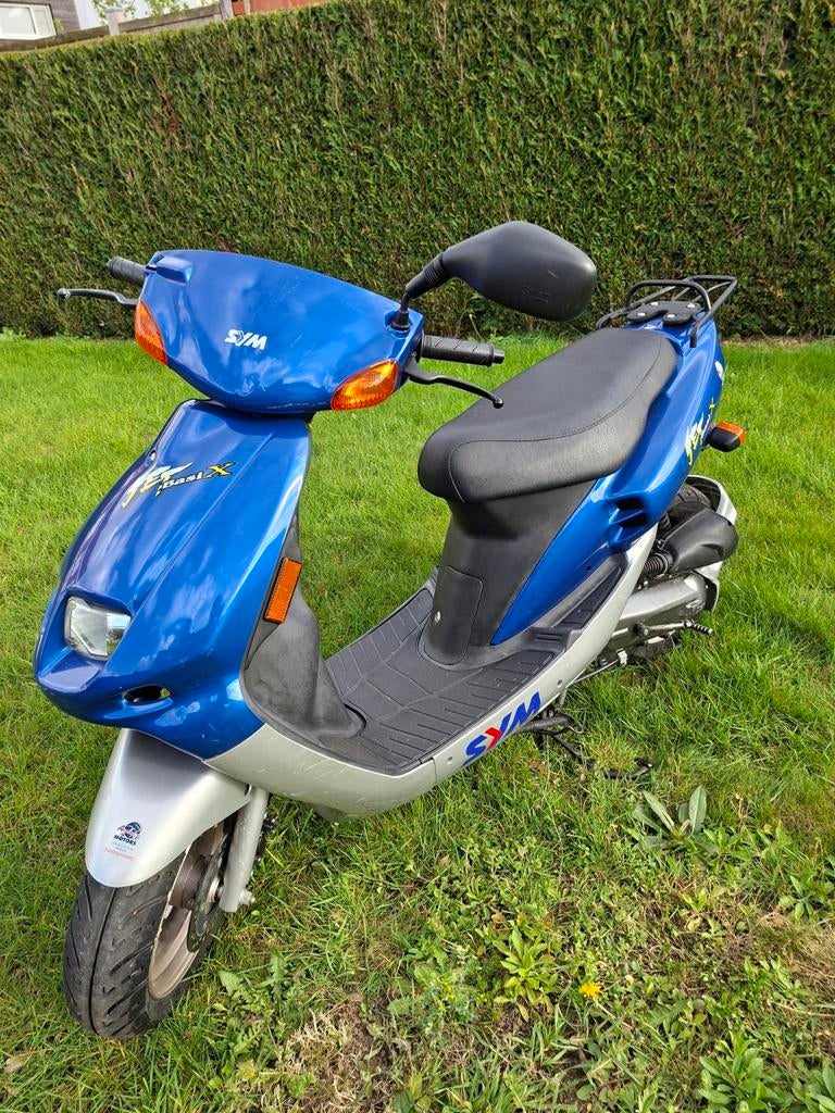 Bromfiets SYM,klasse B., Fietsen en Brommers, Ophalen, Tweetakt, Gebruikt, 49 cc