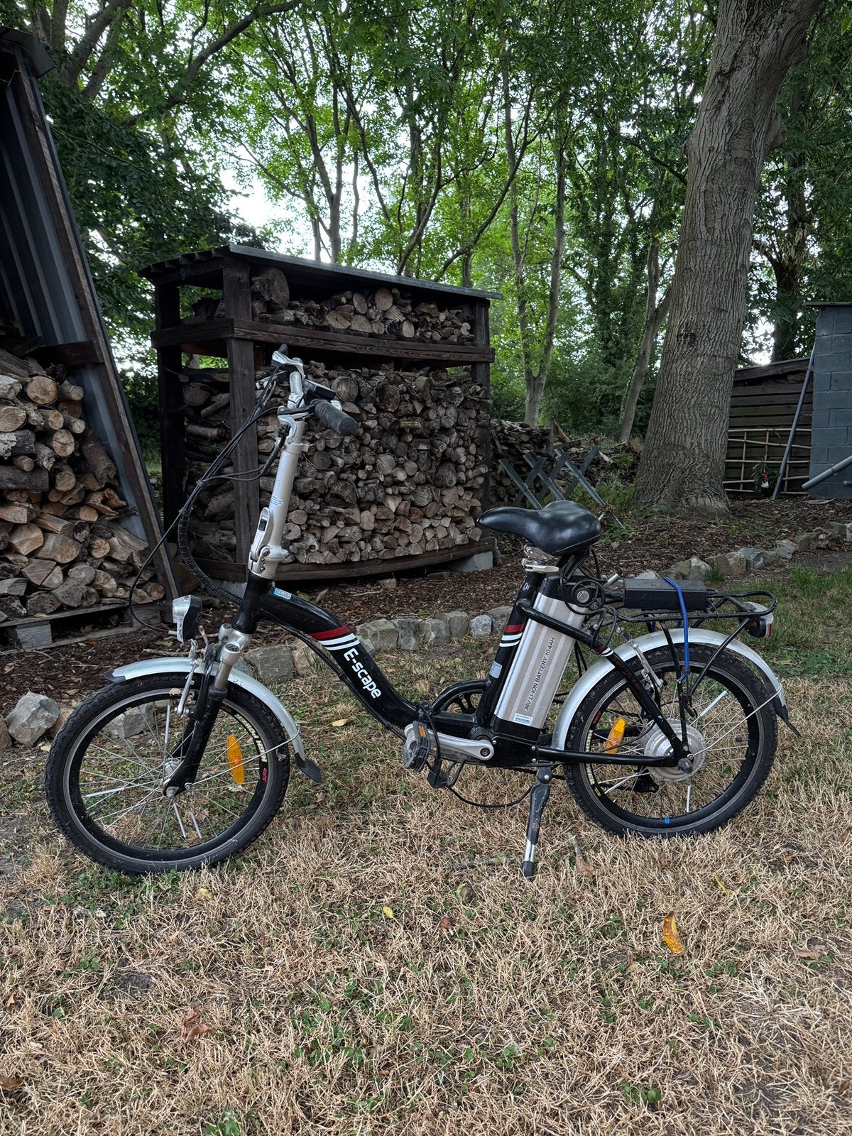 Vélo électrique pliant E-Scape 36V 10.4Ah Shimano 7 vitesses, Enlèvement, Comme neuf