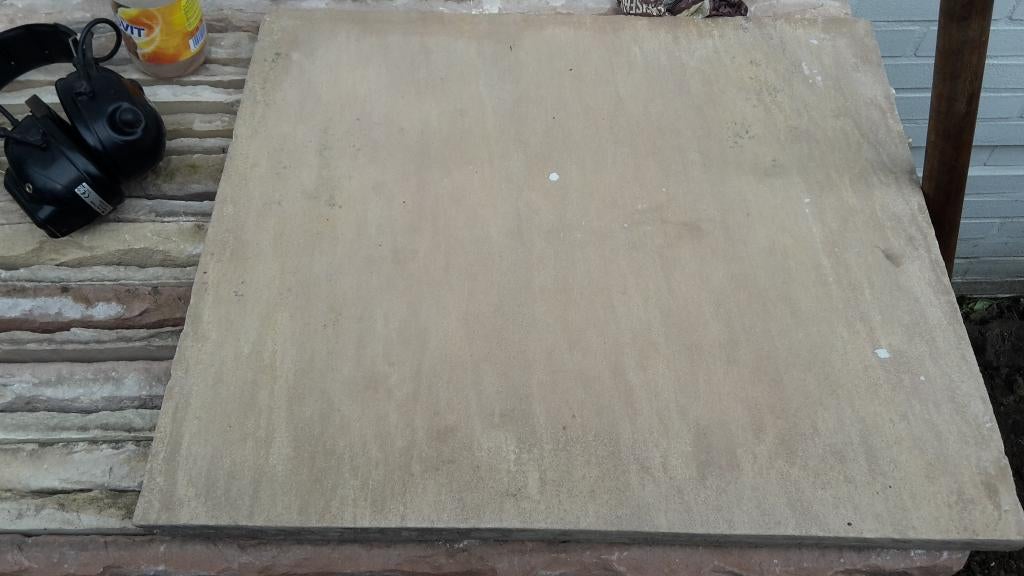 vloertegels terrastegels, Doe-het-zelf en Bouw, Ophalen, Gebruikt, Hardsteen, 10 m² of meer