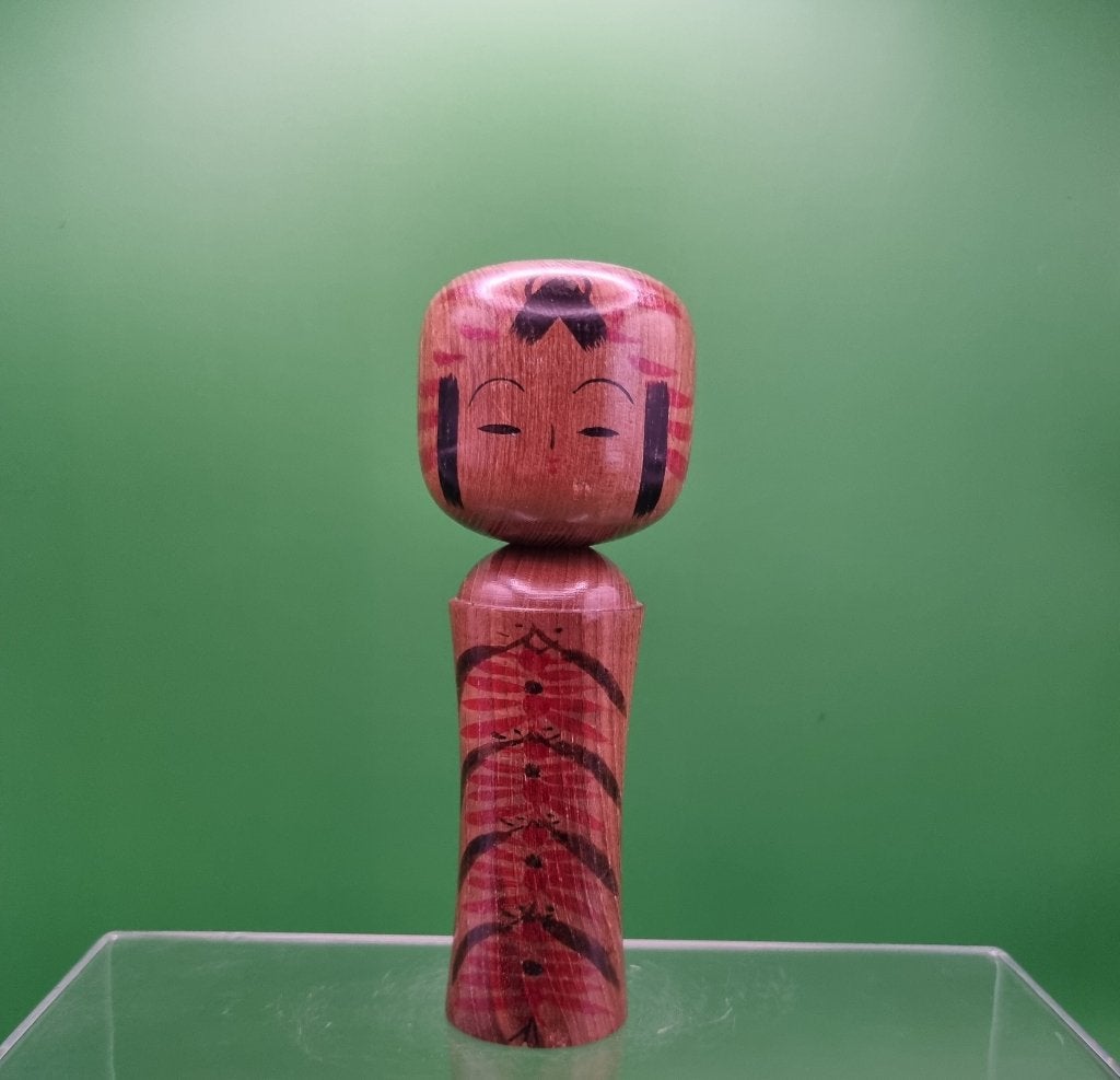 Kokeshi Yajiro vintage de Kamata Bunichi 1970, Enlèvement ou Envoi, Japon, Bois, Peint