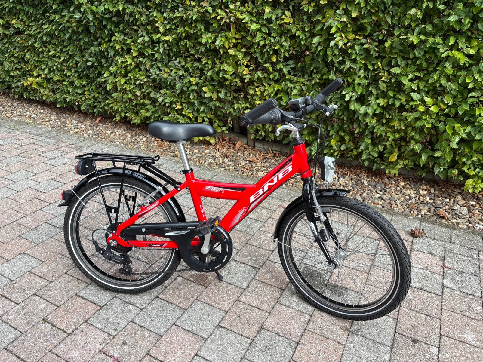 BNB fiets - Powerkid - 20 inch, Fietsen en Brommers, Ophalen, Gebruikt, Velgrem, Versnellingen