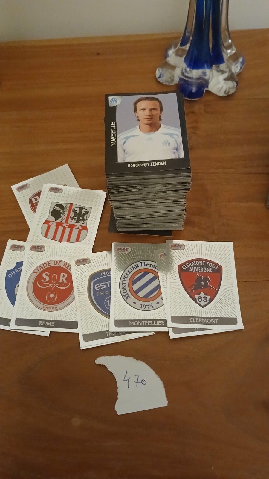 Panini set van 470 afbeeldingen zonder dubbele voet 2008, Ophalen of Verzenden, Nieuw, Meerdere stickers