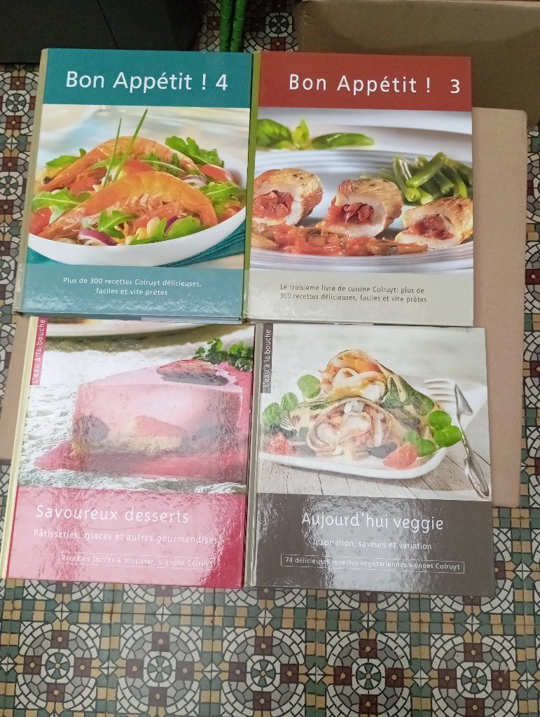 Livres de cuisine, Livres, Enlèvement, Utilisé