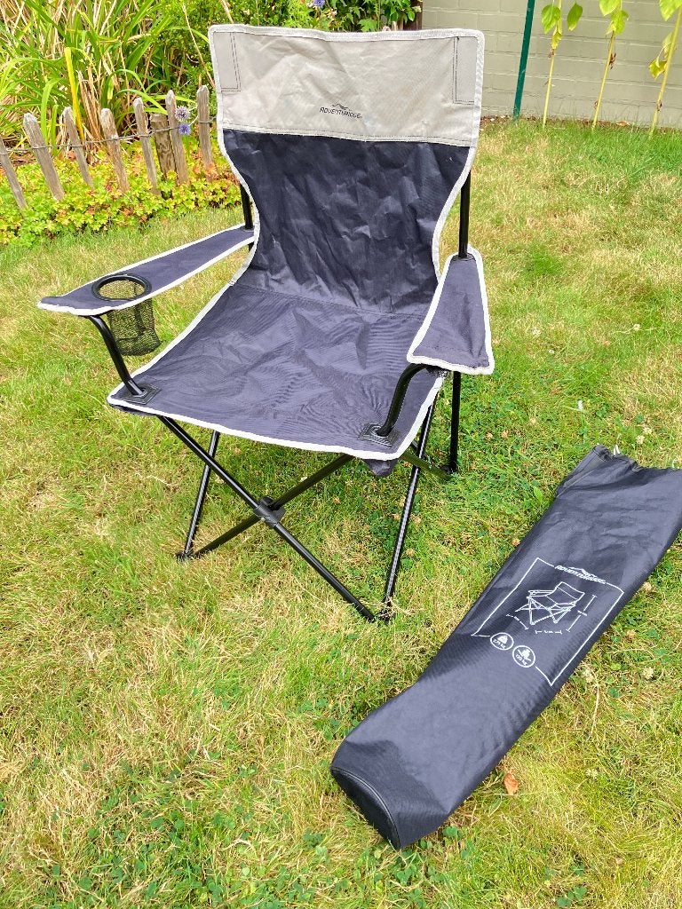 Kampeerstoel Adventuridge, Caravanes & Camping, Meubles de camping, Enlèvement, Comme neuf, Chaise de camping