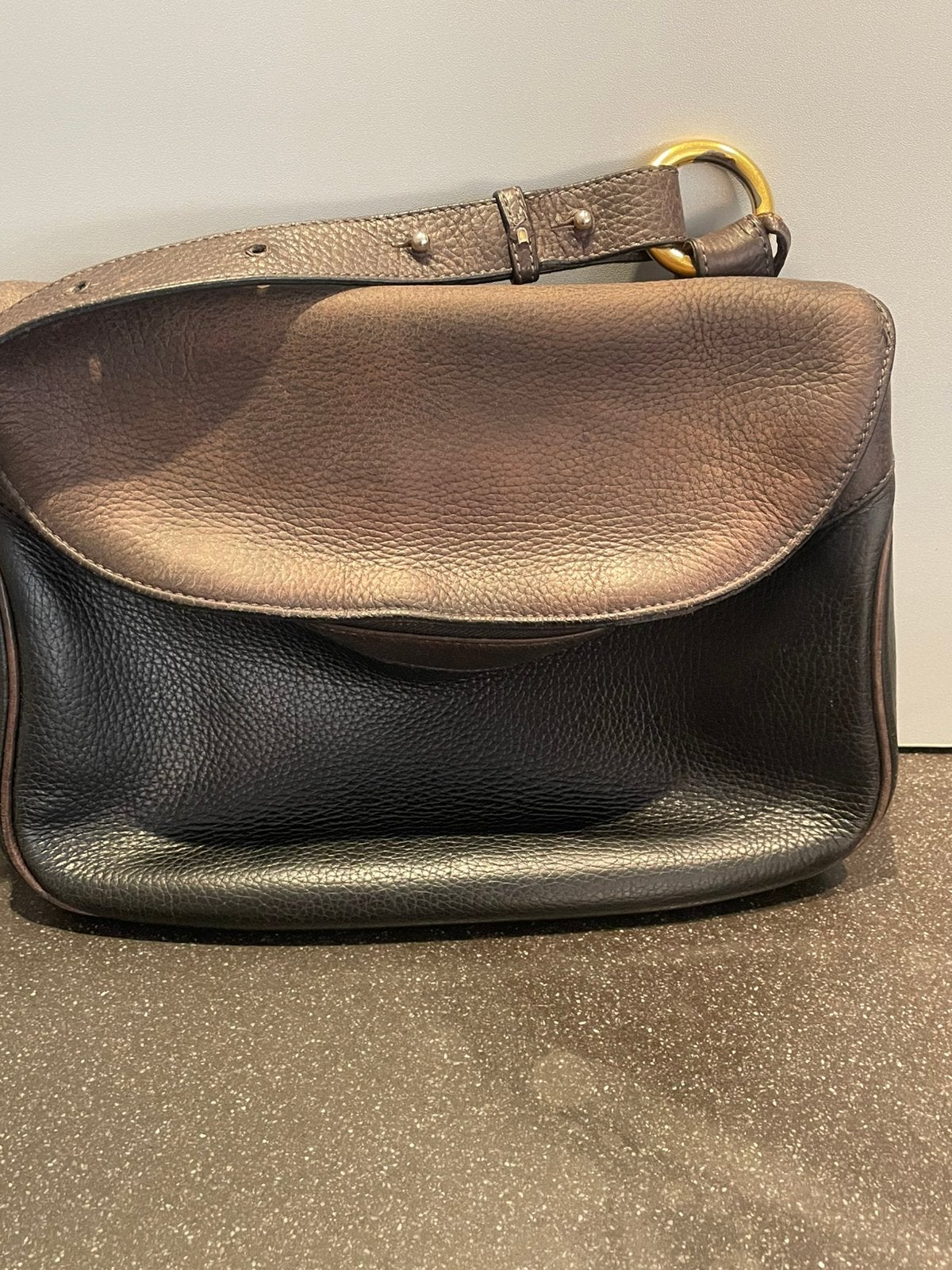 Delvaux modèle vintage Baril, Bijoux, Sacs & Beauté, Enlèvement ou Envoi, Utilisé, Noir