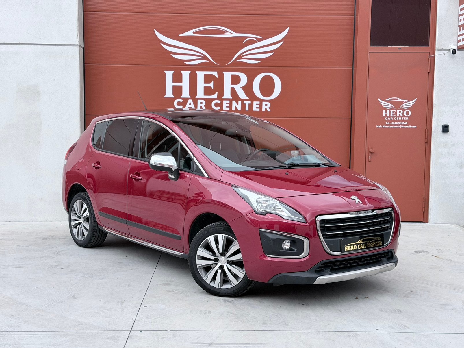 Peugeot 3008 Allure 1.6e-Thp Automaat Pano/Head-up/Garantie!, Autos, Rouge, 1590 cm³, Euro 6, Entreprise