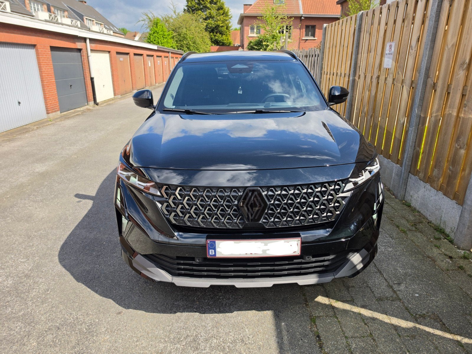 Renault Espace E-Tech full hybrid 200 esprit Alpine 7p., Autos, Noir, Automatique, Particulier, Tissu