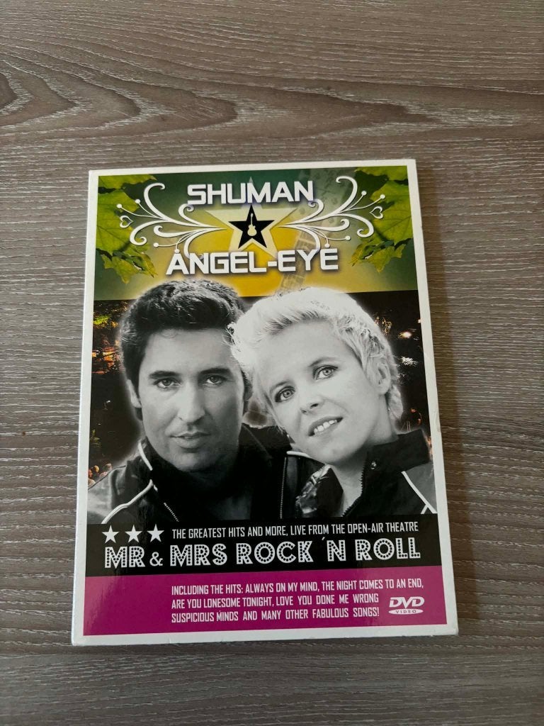 Shuman & Angel-eye, Mr & Mrs rock 'n, roll. Live, 5 euro., Alle leeftijden, Ophalen of Verzenden, Zo goed als nieuw, Concert