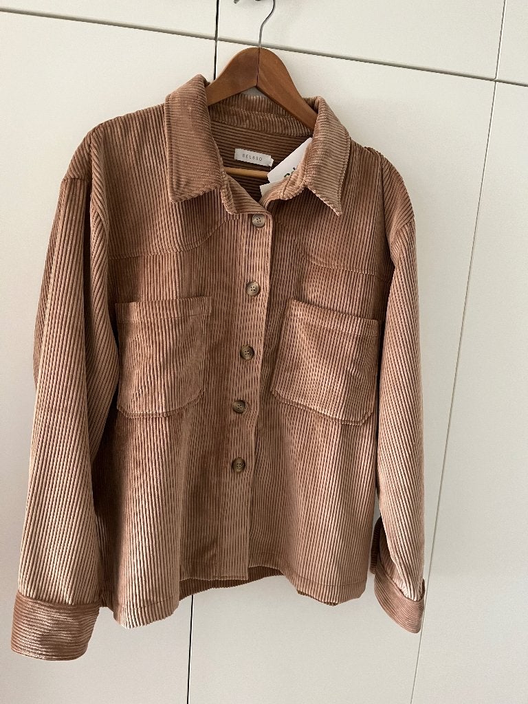Gilet en velours marron BEL & BO taille 48, Neuf, Taille 46/48 (XL) ou plus grande, Enlèvement ou Envoi, Bel & Bo