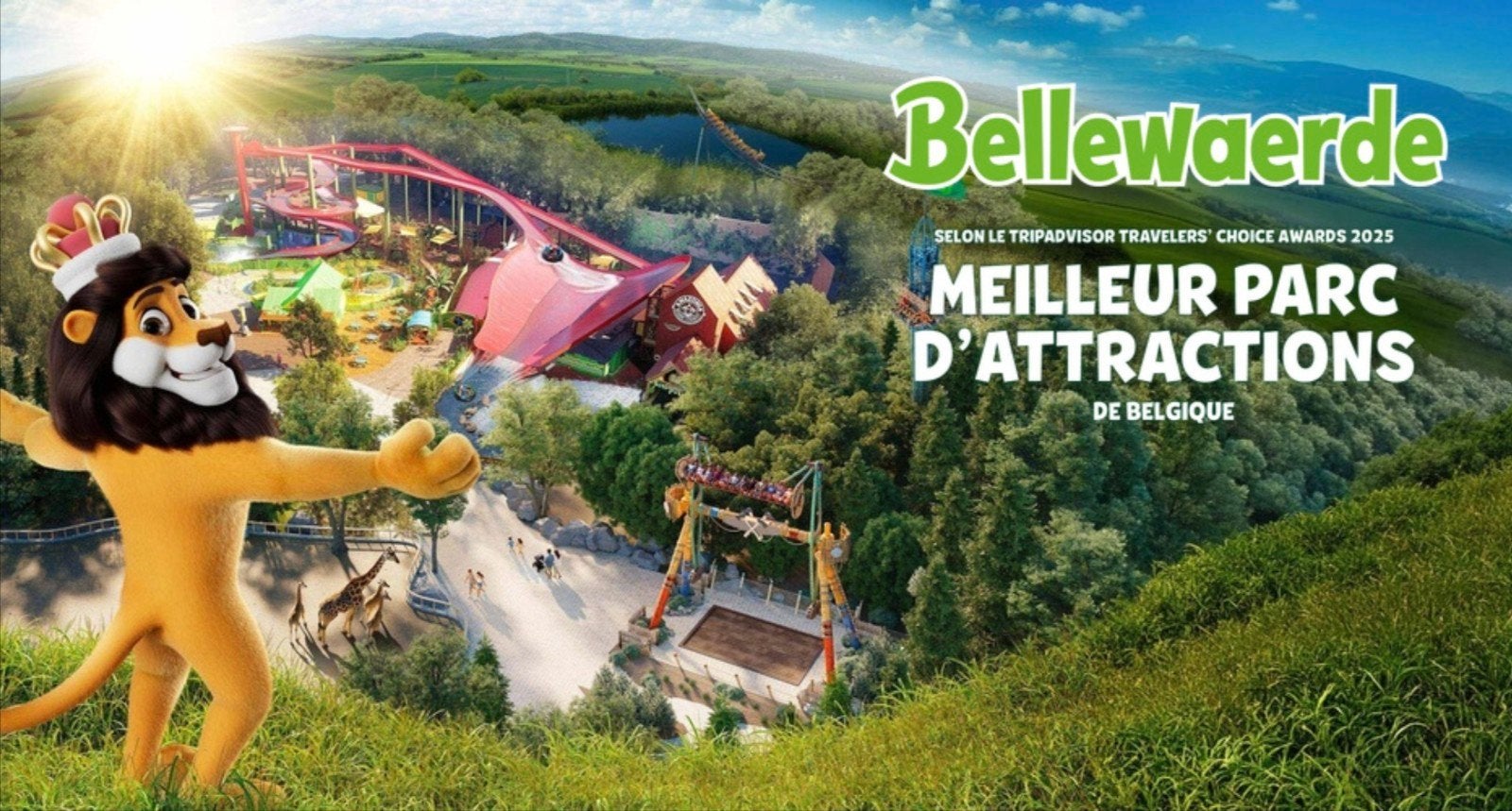 tickets Bellewaerde, Drie personen of meer, Ticket of Toegangskaart