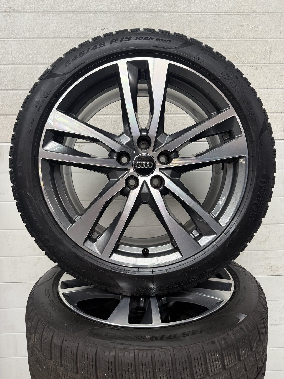 19’’ AUDI A6 S6 VELGEN+WINTERBANDEN ORIGINEEL AUDI SPORT, Pneus et Jantes, Véhicule de tourisme, -, 19 pouces