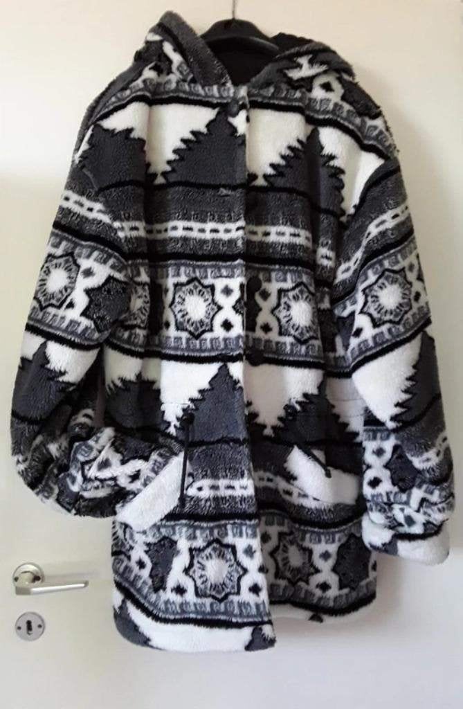 Manteau polaire XL, Taille 46/48 (XL) ou plus grande, Alaska, Porté, Blanc