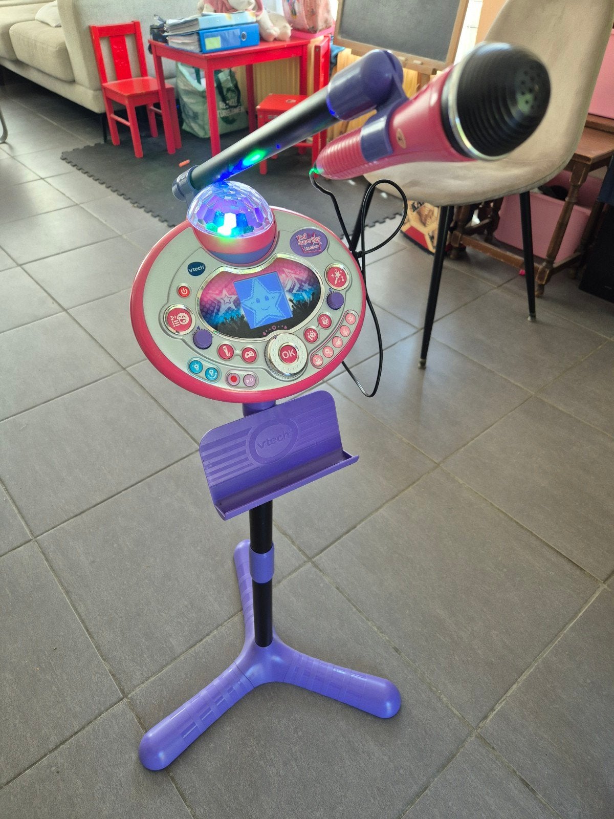 Vtech Kidi Super Star Lightshow, Enlèvement, Comme neuf