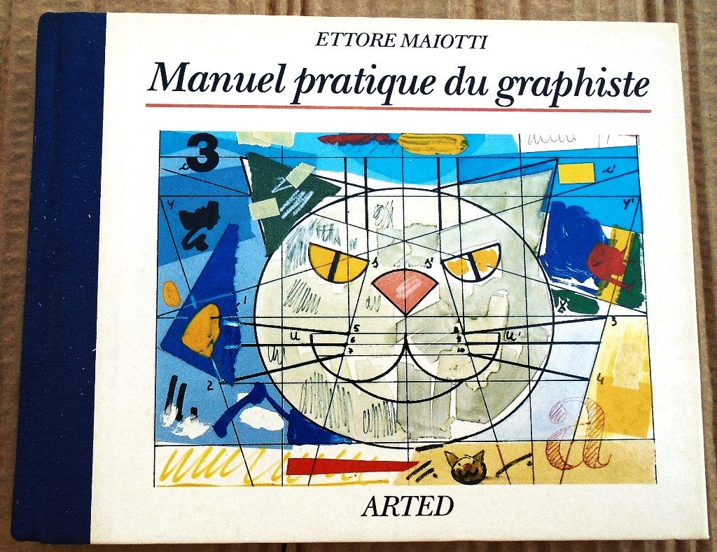 Manuel pratique du graphiste - 1987 - Ettore Maiotti (1944), Design graphique, Enlèvement ou Envoi, Comme neuf, Ettore Maiotti (°1944)