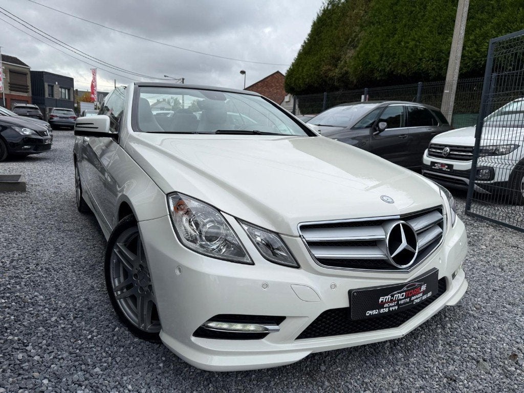 Mercedes-Benz E 200 CABRIOLET Avantgarde / Full Options, Cuir, Euro 5, Achat, 135 kW