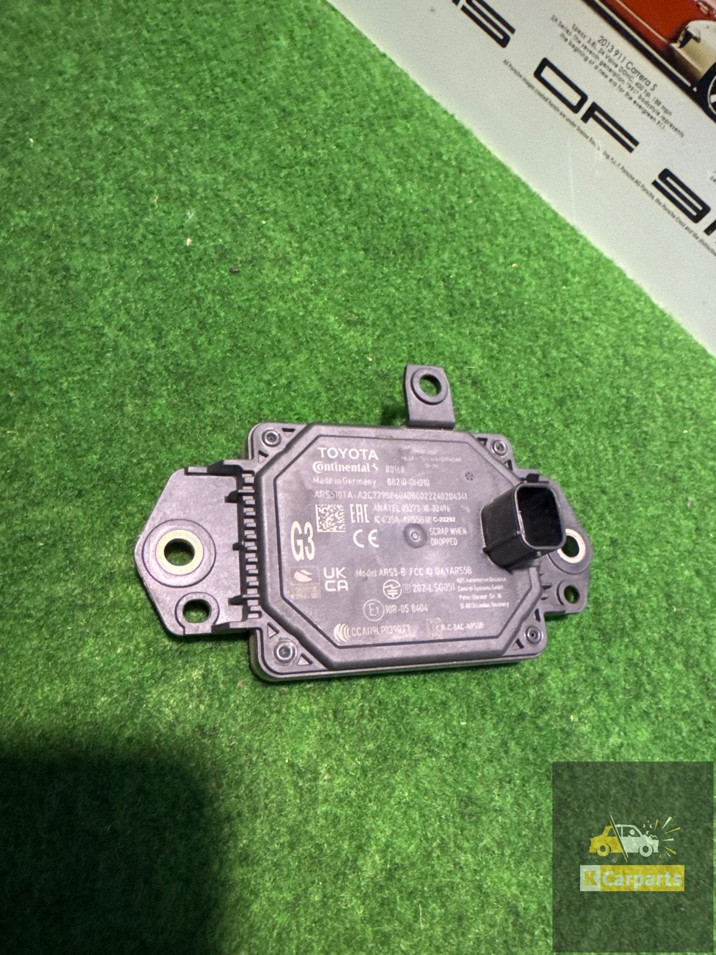 ACC Sensor (afstand) van een Toyota Aygo X 88210-0h010, Info@toyota.co.jp, Gebruikt, Toyota Motor Corporation, Toyota-Cho 1
471-8571  Toyota City