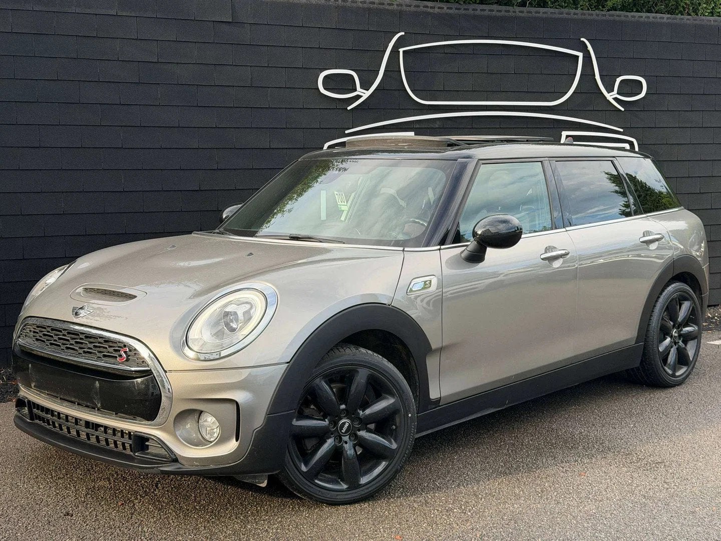 MINI Clubman Cooper SD 2.0 D+AIRCO+TOIT OUVRANT+CUIR+NAVI+EU, Autos, Cuir, Achat, 6 portes, Entreprise