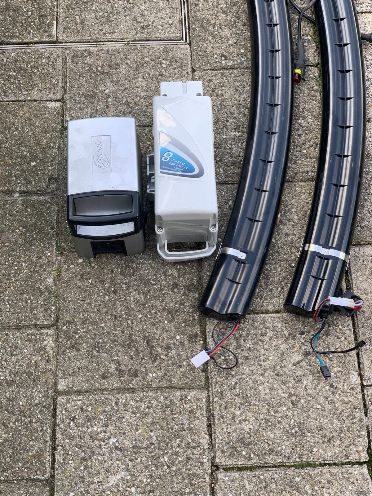 Elektrische fiets accu, Enlèvement, Comme neuf