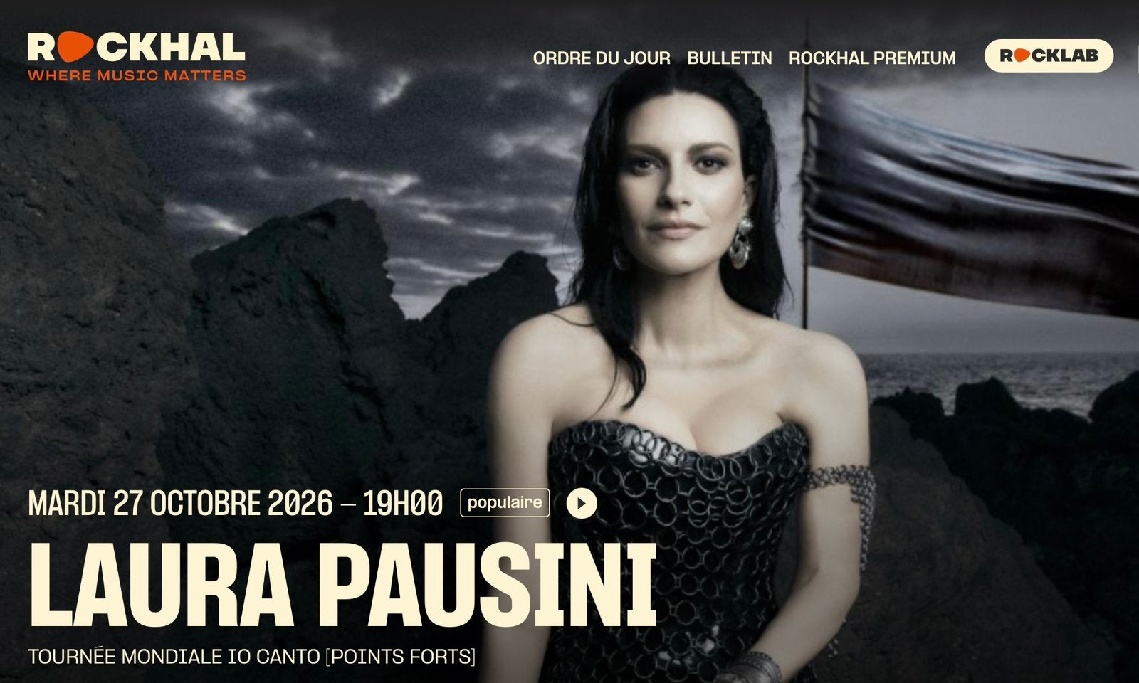 Laura PAUSINI concert met 2 zitplaatsen, Tickets en Kaartjes, Oktober