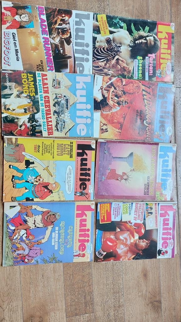 Kuifje weekblad, Boeken, Ophalen, Gelezen