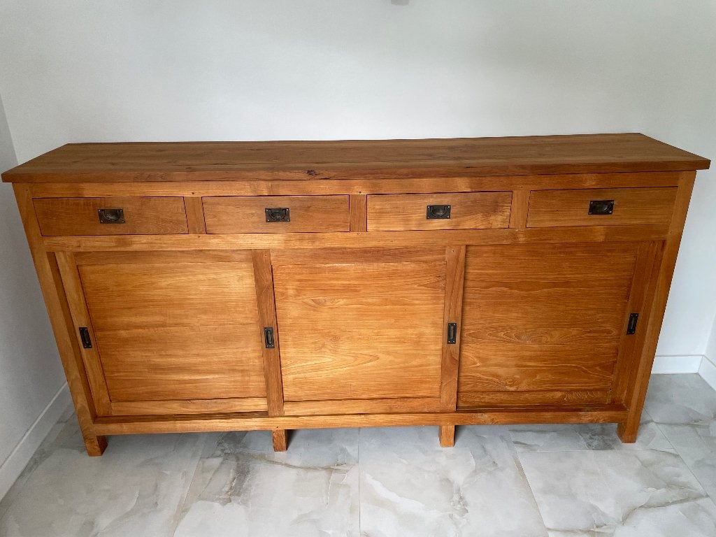 Teak dressoir Ethnicraft, Ophalen, Zo goed als nieuw, Teakhout