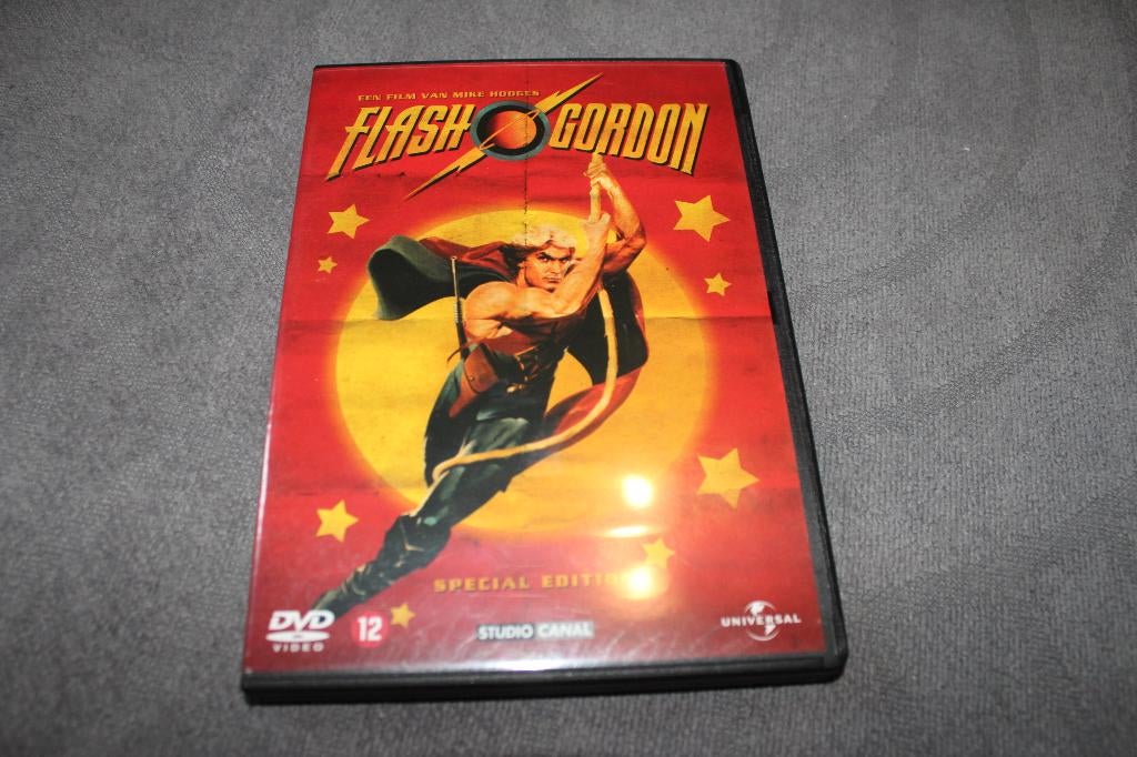 DVD Flash Gordon, Vanaf 12 jaar, Ophalen of Verzenden, Gebruikt, Fantasy