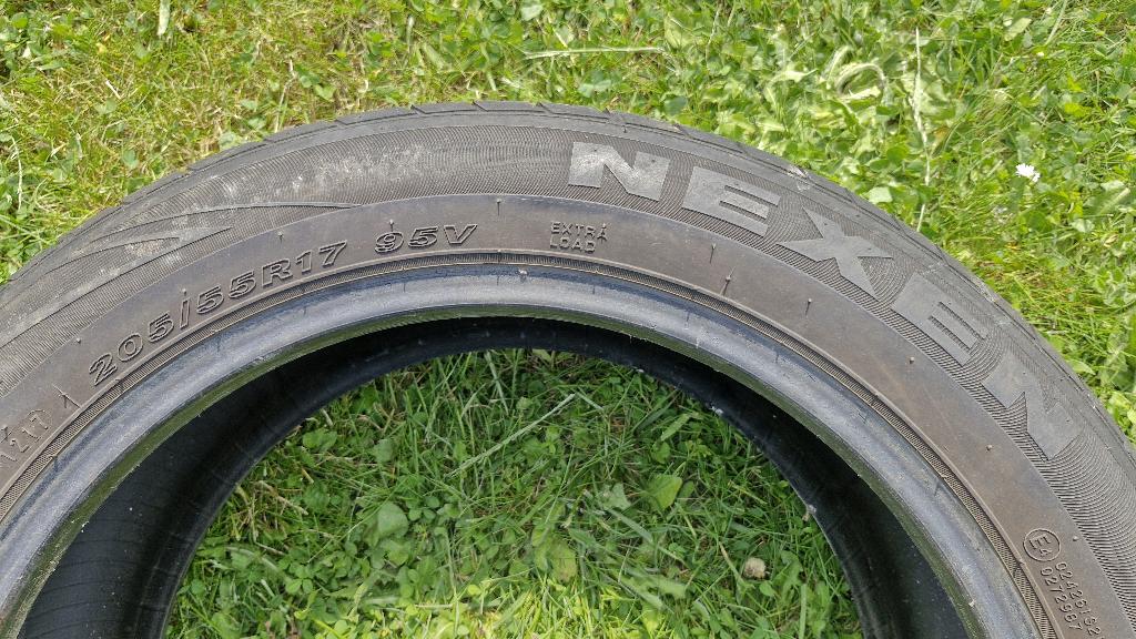 2 pneus été NEXEN 205 55 R17 95V EXTRA LOAD, Autos : Pièces & Accessoires, Pneus & Jantes, Véhicule de tourisme, Pneus été, 205 mm