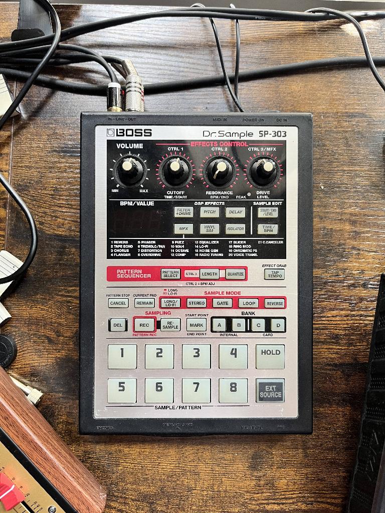 BOSS DR. SAMPLE SP 303, Muziek en Instrumenten, Samplers, Ophalen, Gebruikt